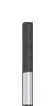 End V Threaded shaft end 7/16-14 x 3-1/2